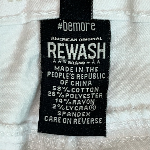 REWASH High Rise Jeans White - Picture 7 of 7